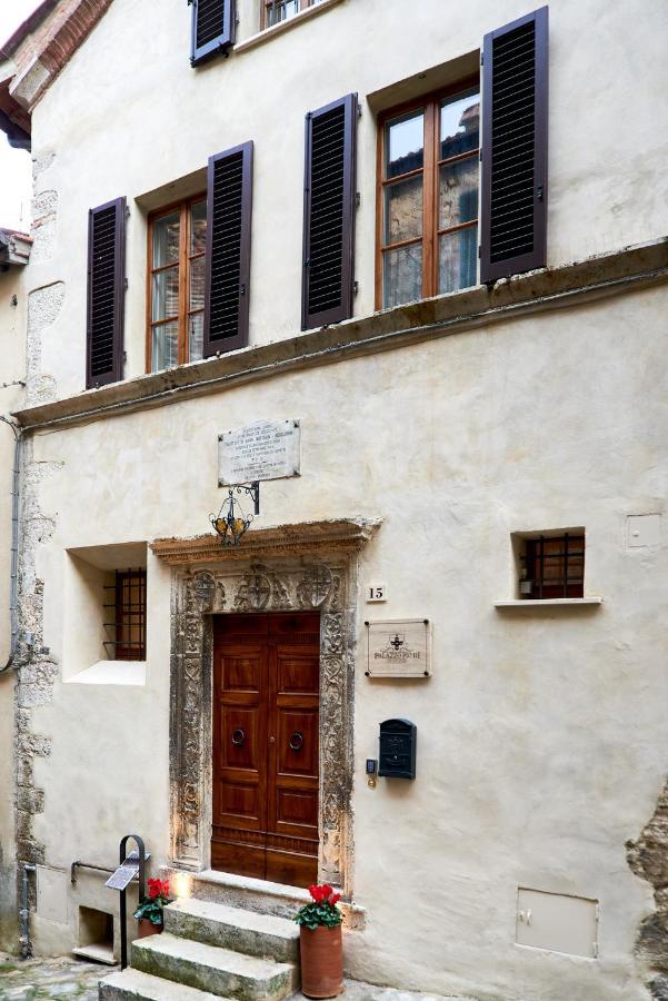 Palazzo Pio III - Residenza D'Epoca Bed & Breakfast Sarteano Luaran gambar